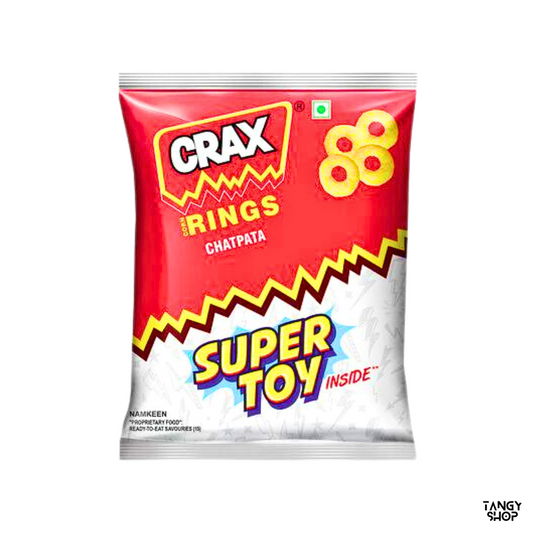 Indian Candies | Crax Rings Chatpata Flavour | Imported Indian Puff Rings | Tangy Shop - TANGY SHOP