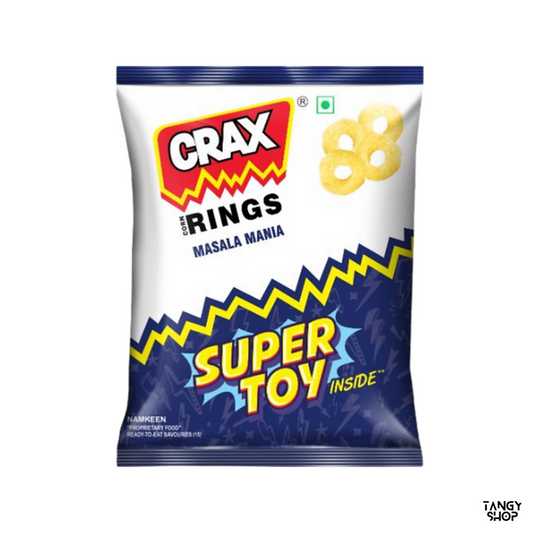 Indian Candies | Crax Rings Masala Mania | Imported Indian Puff Rings - TANGY SHOP