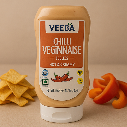 VEEBA CHILLI HOT & CREAMY SAUCE | 300G | Tangy Shop