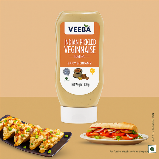 VEEBA INDIAN PICKLED SAUCE ( Spicy and Creamy)| 300G | Tangy Shop