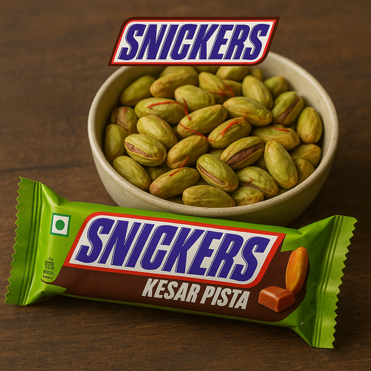 Snickers Kesar Pista Chocolate | Imported from India | Tangy Shop
