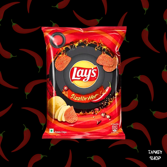 Indian Candies | Lays Sizzlin Hot | 20Rs Pack | Imported from India - TANGY SHOP