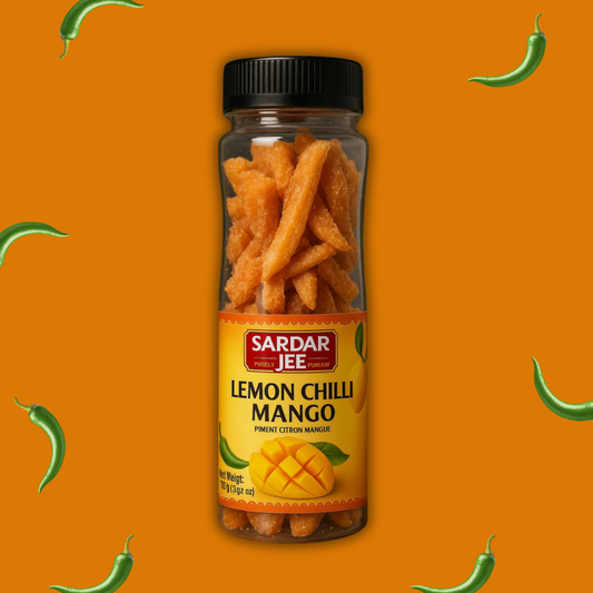 Lemon Chilli Mango| 100 gm Pack | Imported from India