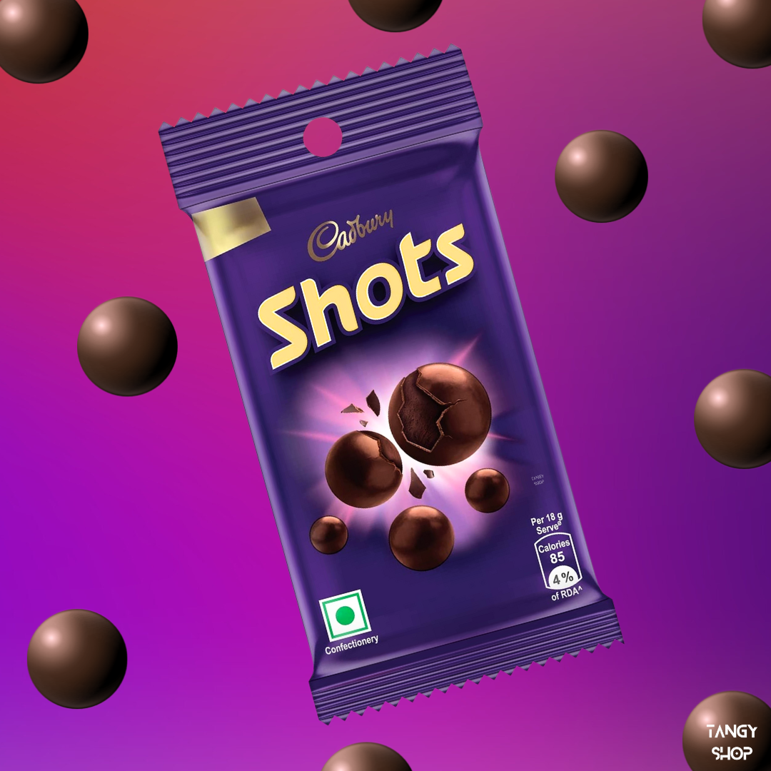 Indian Candies | Cadbury Shots | Pack of 5 | Tangy Shop - TANGY SHOP