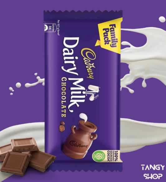 Cadbury Dairy Milk Chocolate Family Pack | 123 g | TANGY SHOP