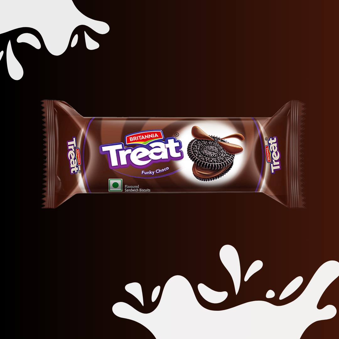 Britannia Treat Sandwich Biscuit | 100 g pack | Tangy Shop