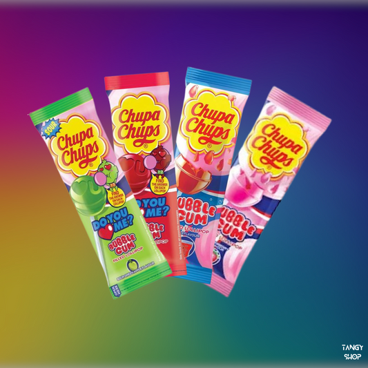 Indian Candies | Chupa Chups Bubble Gum Lolipop | From India | Tangy Shop - TANGY SHOP