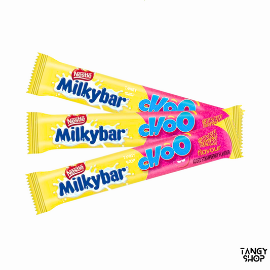 Indian Candies | Milky Bar Choo Strawberry | Pack of 3 - TANGY SHOP