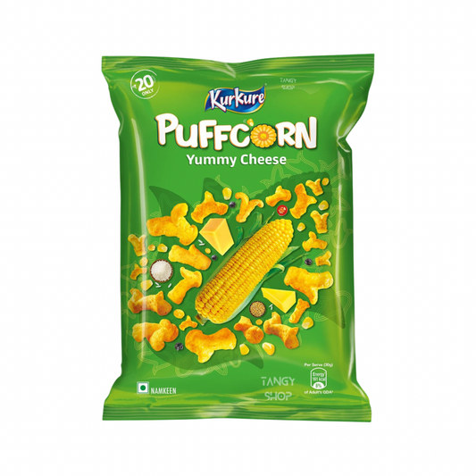 Indian Candies | Kurkure Puffcorn | 20Rs Pack | Tangy Shop - TANGY SHOP