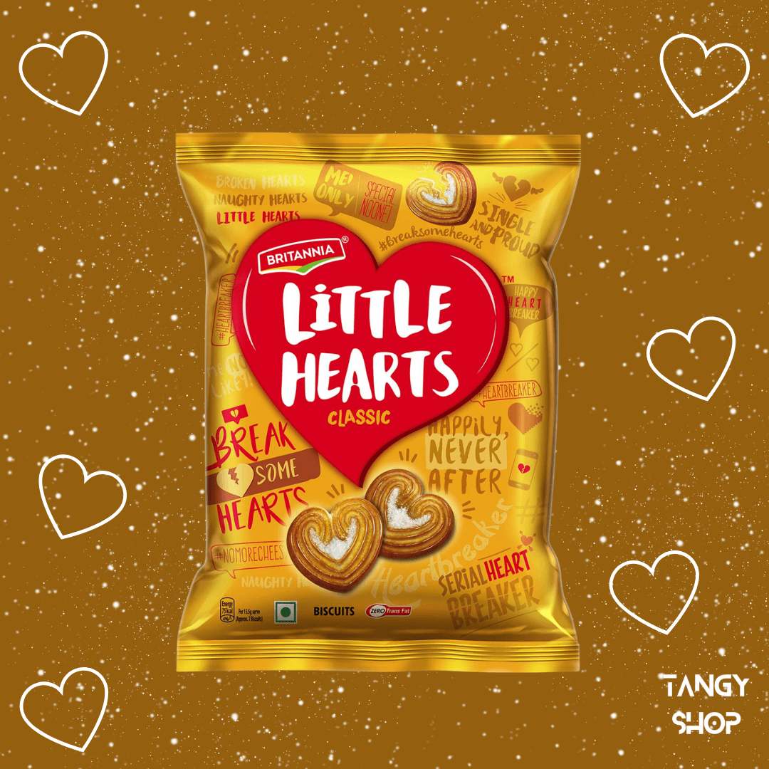 Indian Candies | Little Hearts Biscuits | Tangy Shop - TANGY SHOP