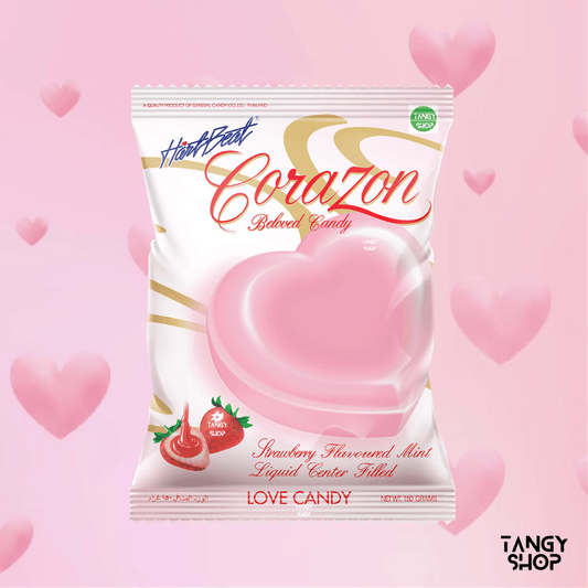 Indian Candies | Heartbeat Candy | Pack of 20 | Tangy Shop - TANGY SHOP