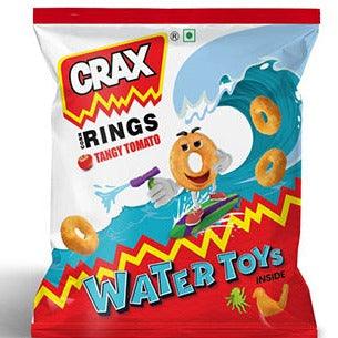 Indian Candies | CRAX RINGS TANGY TOMATO | Imported Indian Puff Rings - TANGY SHOP