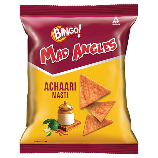 Indian Candies | Bingo Mad Angles ( Achaari Masti ) Indian Flavour - TANGY SHOP
