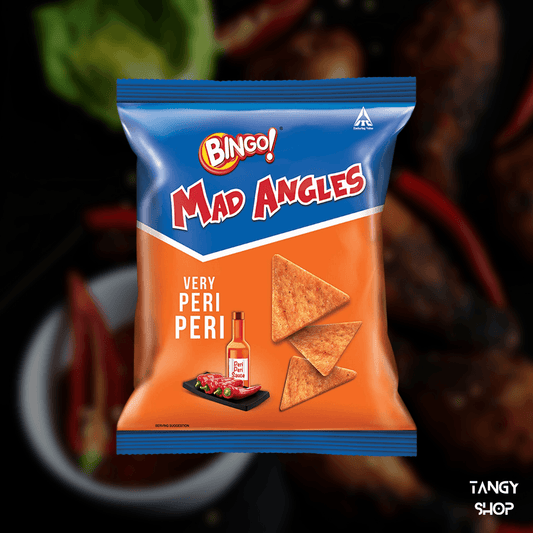 Indian Candies | Bingo Mad Angles ( Peri Peri ) Indian Flavour - TANGY SHOP
