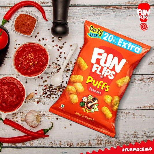 Indian Candies | FUN FLIPS MASALA | 20 Rs Big Pack - TANGY SHOP