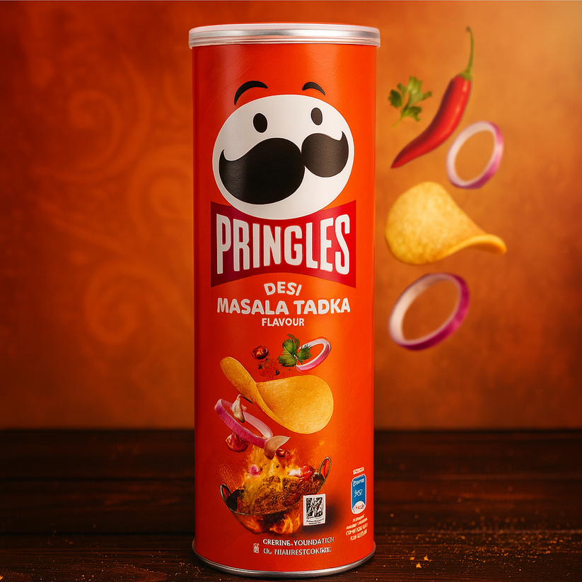 Pringles Masala Tadka | 102 g | Tangy Shop – TANGY SHOP