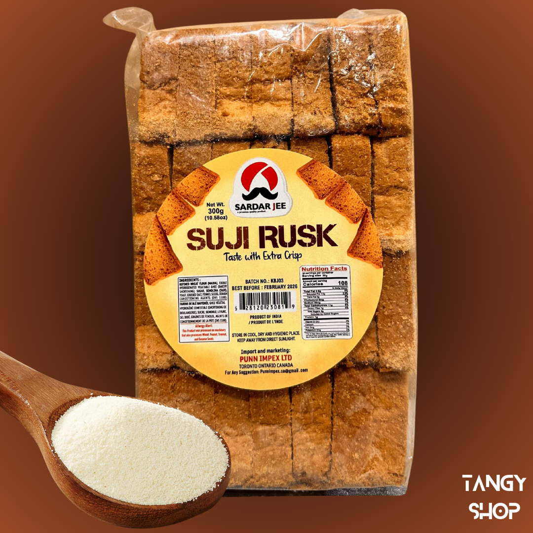 Apple Rusk SUJI RUSK | 300 g | TANGY SHOP