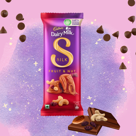 Cadbury Dairy Milk Silk Fruit & Nut Chocolate Bar | 55 g