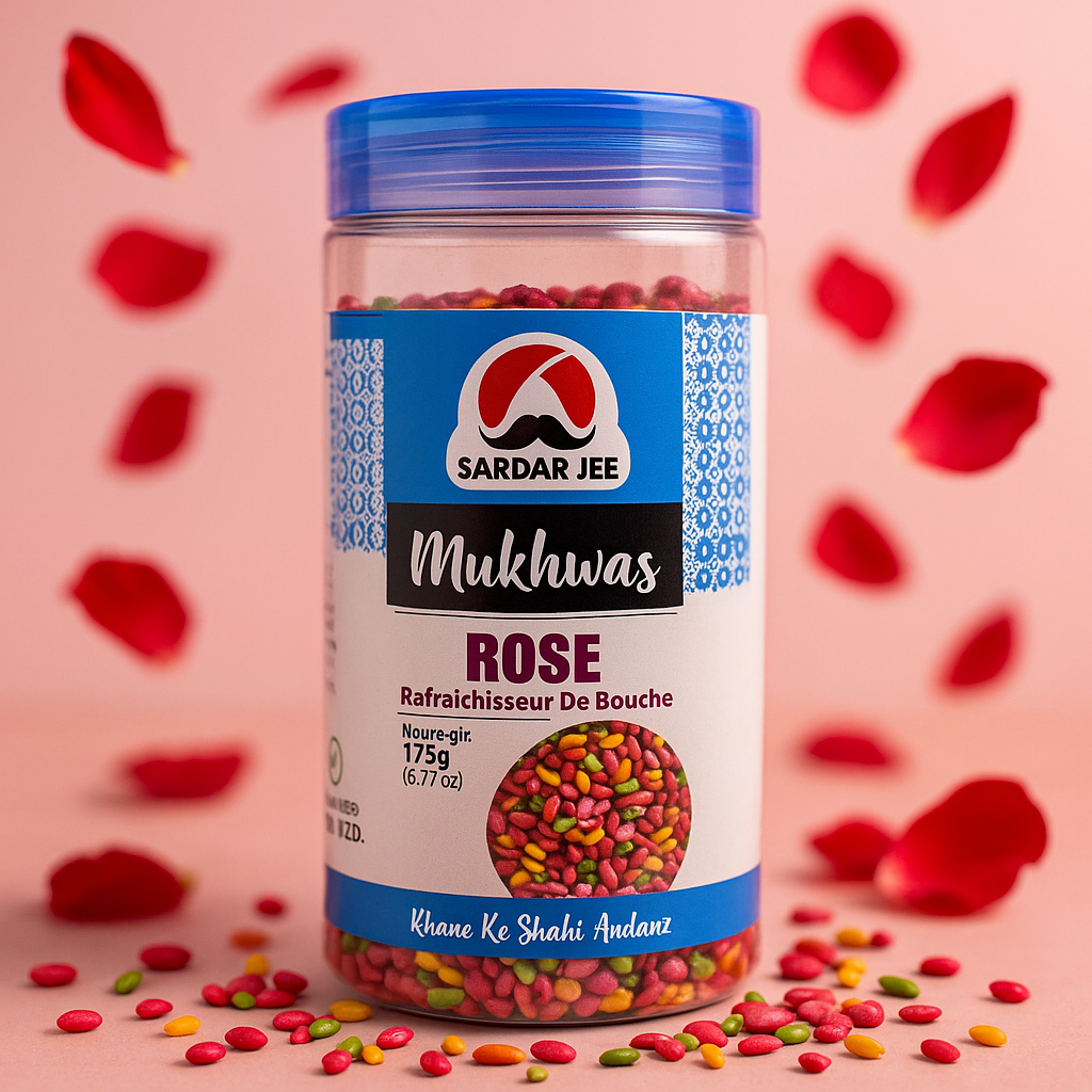 Rose Mukhwas Mouth Frehner | 200gm Pack | Imported from India