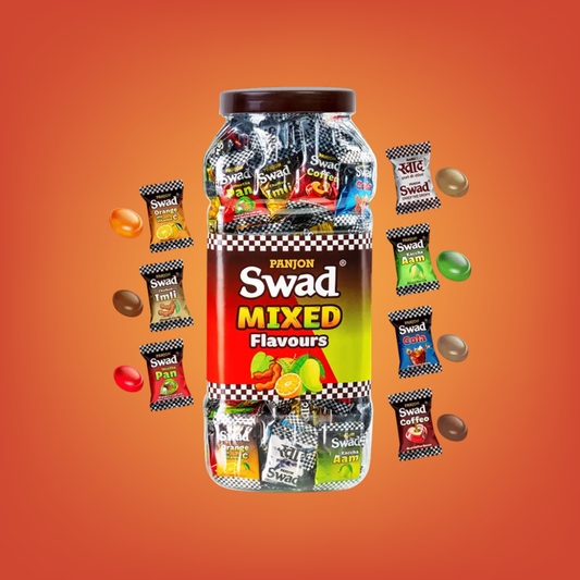 Swad Masala Candy Assorted 7 Flavours| Pack of 20 | Tangy Shop